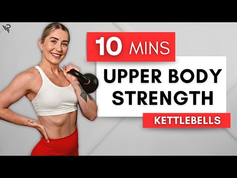 10 Min Upper Body KETTLEBELL Workout