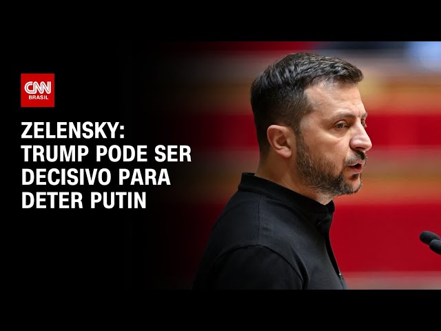 Zelensky: Trump pode ser decisivo para deter Putin | CNN NOVO DIA