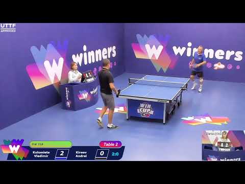 WINners CUP table 2  03.09  Kolomiets Vladimir - Kireev Andrei  11:00