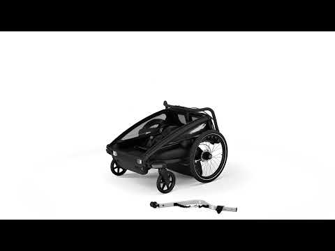 Thule Chariot Sport 2 - Kompaktowe Składanie