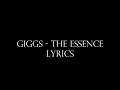 Giggs - The Essence LYRICS