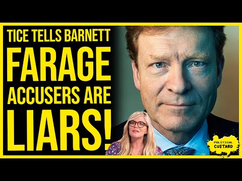 Emma Barnett Astounded As Richard Tice Calls Accusations Against Farage's Bigotry "TWADDLE!"