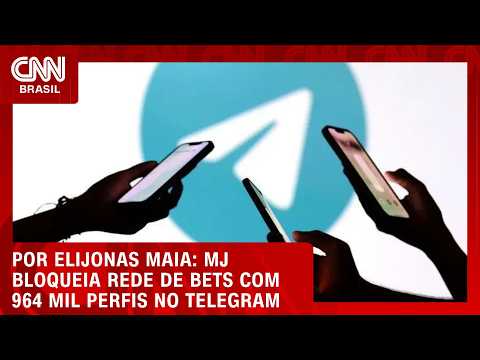 MJ bloqueia rede de bets com 964 mil perfis no Telegram | CNN NOVO DIA
