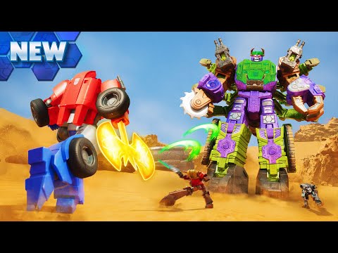 Boss Battle! Optimus Prime VS Scorponok | E09 | Transformers: CYBERWORLD | Transformers Official