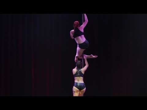 Ana Limy e Fernanda Vasconcellos - Primeiro Lugar Pole Art Duplas Aero Dance Show 2018