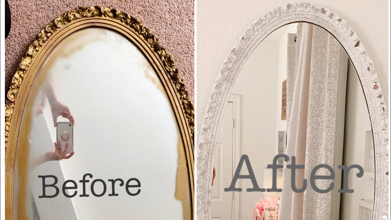 DIY de un espejo viejo