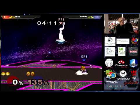 Super Smash Bros Melee DR Ray vs ExcelZero  - Puerto Rico First Attack Tournament