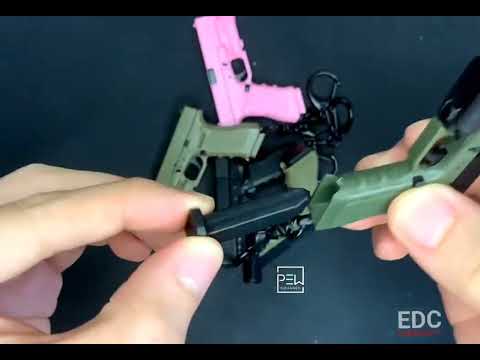 Miniature Keychains with mounted light.