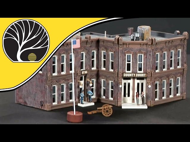County Courthouse - HO Scale Video