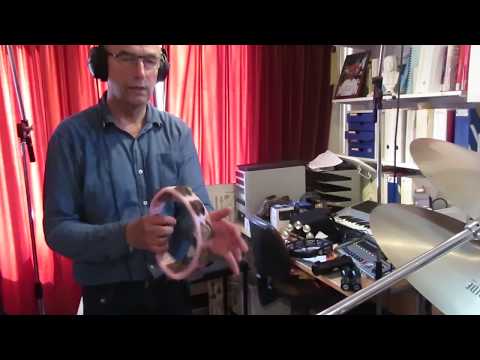 120 bpm Samba Shakers & Beatring Percussion Track for play along Studio