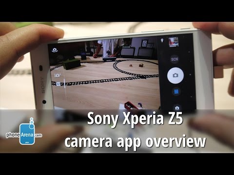 Sony Xperia Z5 camera app and UI overview