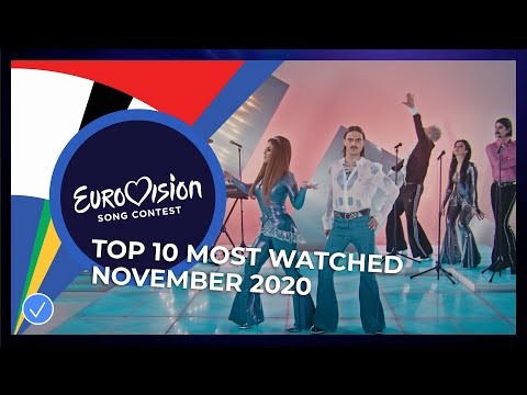 TOP 10: Most watched in November - Eurovision Song Contest