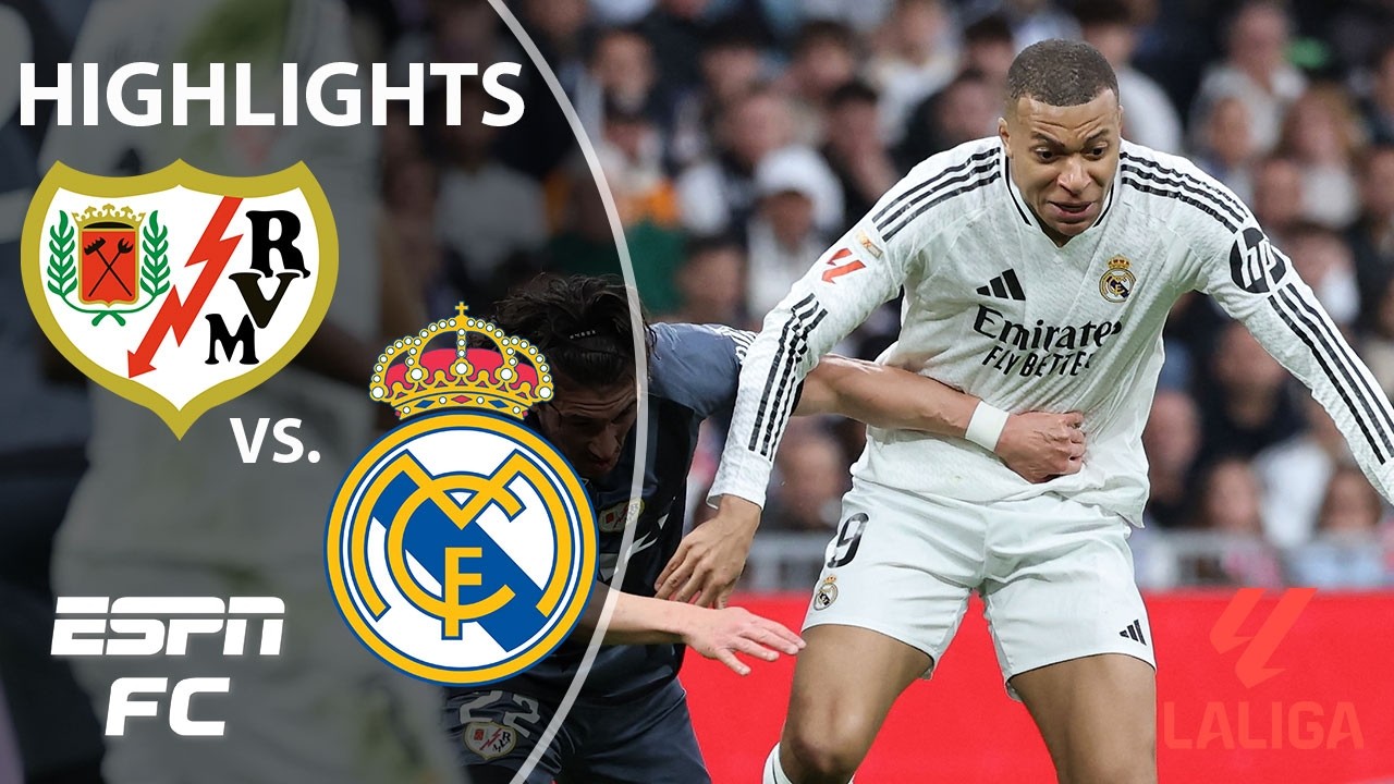 MBAPPE 🤝 VINI JR. 🔥 | Rayo Vallecano vs. Real Madrid | LALIGA Highlights | ESPN FC