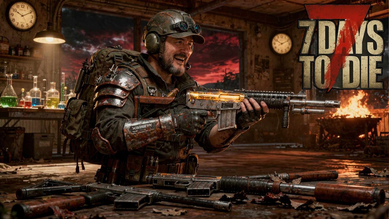 La Escopeta Legendaria Llega a Tiempo | 7 DAYS TO DIE  EP.96