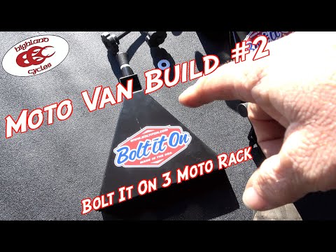 Ford Transit Moto Van Build #2 : Bolt it on mount