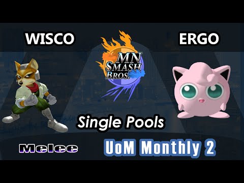 U of M Monthly 2 - Melee Singles: Wisco (Fox) vs. Ergo (Jigglypuff, Falco)