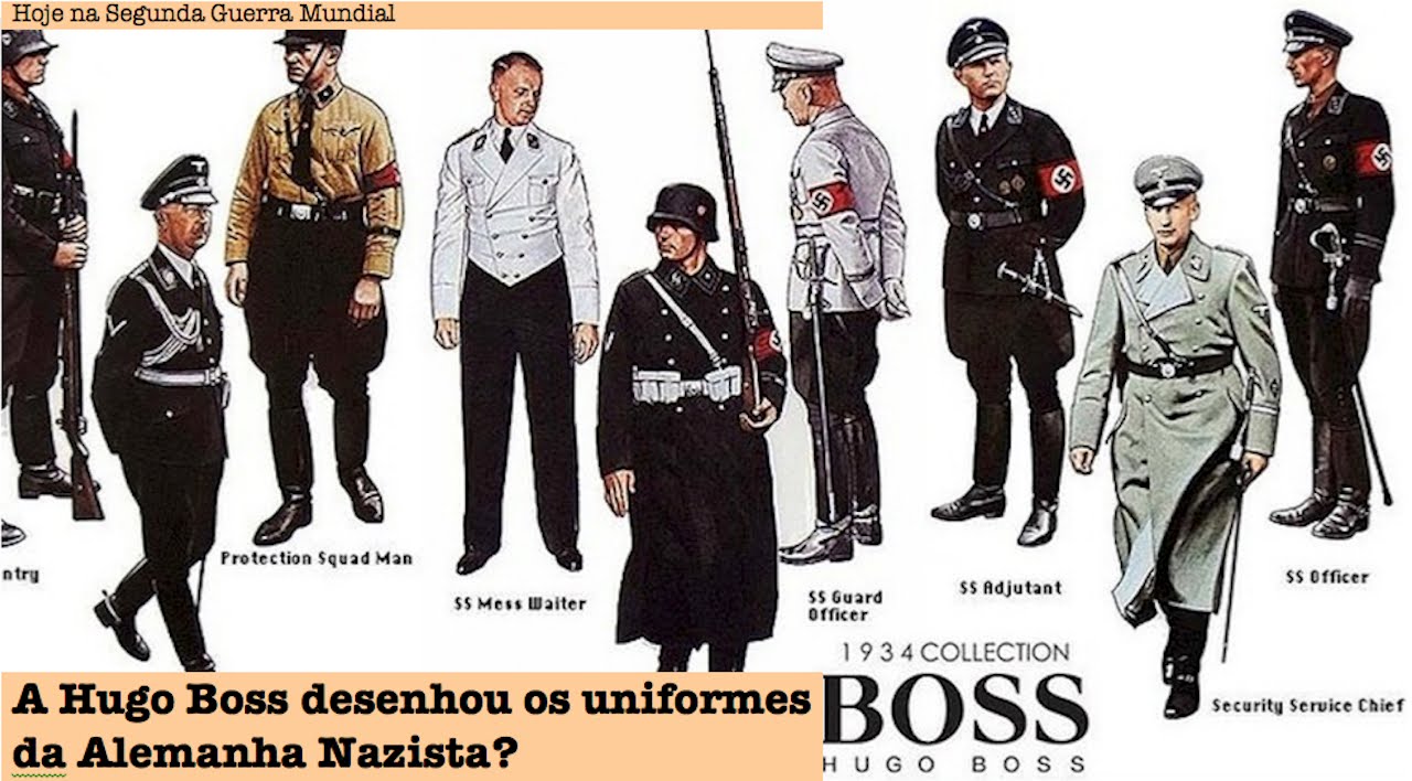 A Hugo Boss desenhou os uniformes da Alemanha Nazista?