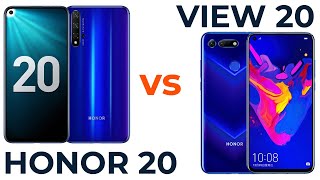 Honor 20 vs Honor View 20. Сравнение. 
