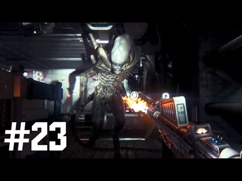 ALIEN ISOLATION Walkthrough Gameplay Part 23 (PC) No Commentary [720P 60FPS]