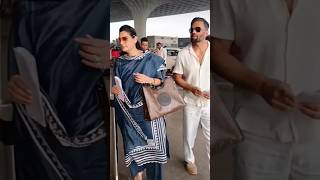 Sunil Shetty With Wife At Airport #shorts #sunilshetty #viral #trending