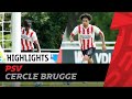 First game for HOEVER ?? Great goals from MADUEKE & TIELEMANS ? | HIGHLIGHTS PSV - Cercle Brugge