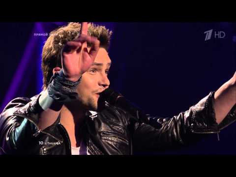 Eurovision 2013 - 1st semi - Lithuania - Andrius Pojavis - Something (HD)