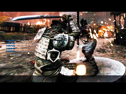 When they’re unprepared for the rework [For Honor]