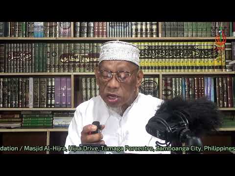 Dayin ha Manga Sunnah sin Rasul - Shaykh Jackariya Mohammad (Tausug)