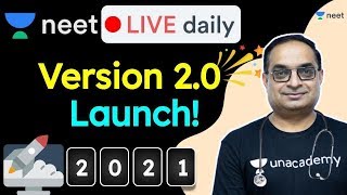 NEET Live Daily 2.0 Classes Schedule | NEET 2021 | NEET 2022 | Unacademy NEET | Dr Sachin Kapur