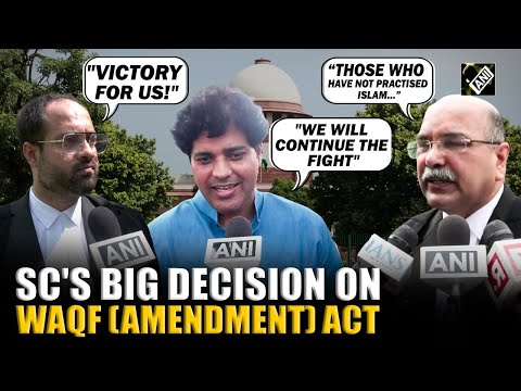 Supreme Court halts 5-year practice rule in Waqf Act, keeps rest of amendments intact