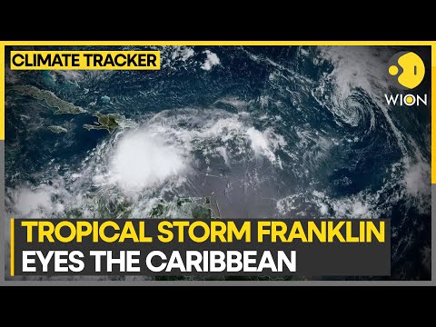 Storm Franklin makes landfall with heavy rain & floods | WION Climate Tracker
