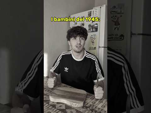 Erano tempi diversi😭