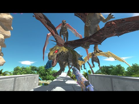 [ Epic FPS ] Survive from Mutant Dinosaurs - Animal Revolt Battle Simulator
