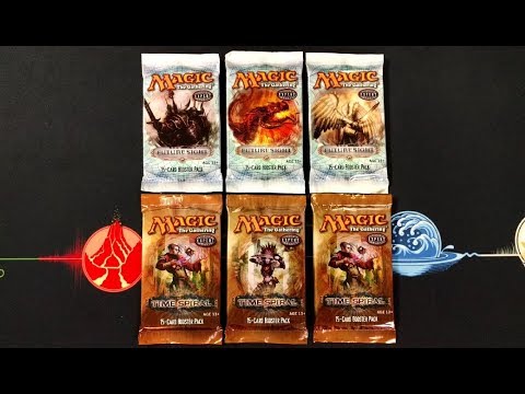 Old School Future Sight and Time Spiral Booster Packs - 3 Foil Rares!