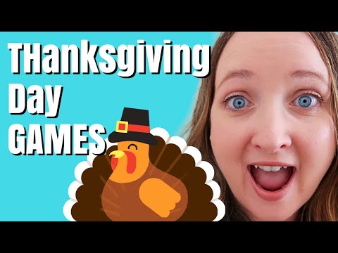 10 Thanksgiving Day Party Games | LIVE CHAT