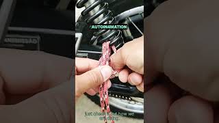 DIY Bike Rear Shocks Preload Adjustment  #diy #shorts