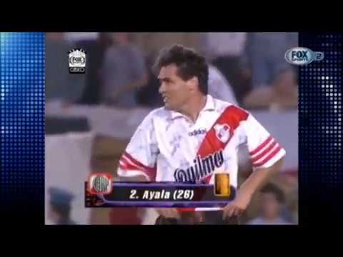 Celso Ayala vs Boca Juniors (Clausura 1997)