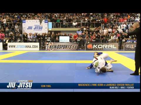 Mackenzie Dern vs Laurence Fouillat IBJJF European 2015