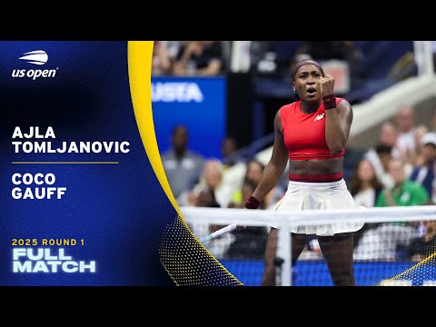 Ajla Tomljanovic vs. Coco Gauff Full Match | 2025 US Open Round 1