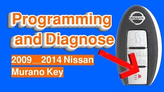 2009_2014 Nissan Murano Key Programming and Diagnose what You Need To Know
