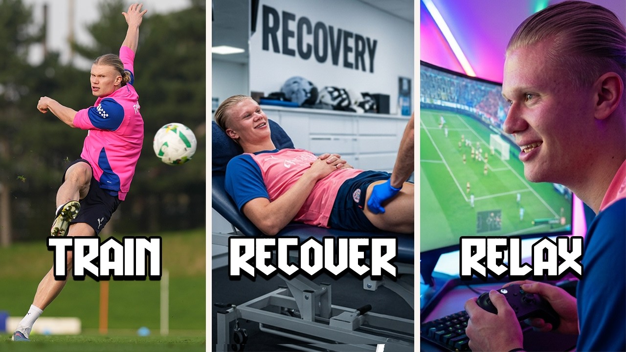 Erling Haaland shares his daily routine at Manchester City | Soccer Tonic