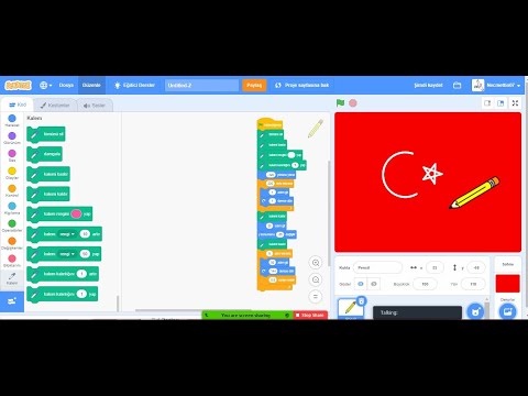 AY YILDIZ UYGULAMASI.