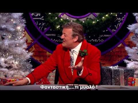 QI S11E14-Kris Kringle 2013-part 1/3 - Greek subtitled