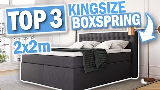 Beste BOXSPRINGBETTEN 2026 (Kingsize! 200x 200cm)