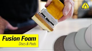 Flexible, Eco-Friendly & Time-Saving: Fusion Foam | KLINGSPOR Abrasives USA