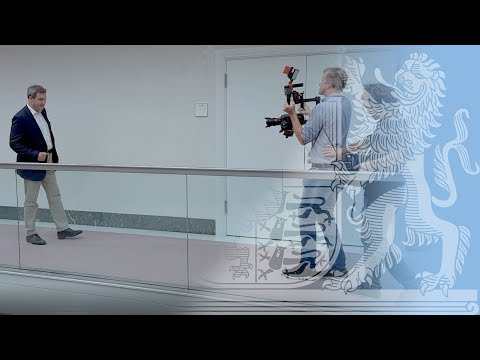 Ministerpräsident Dr. Söder zu den Themen Schiene und Verkehr - Bayern