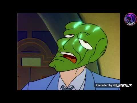 The Mask: TAS- Stanley's transformation into the Mask scene #2