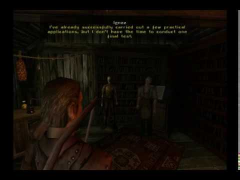 Gothic 2 Gold NotR: Difficult Quests Guide: The Experiment (Ignaz) chapter1