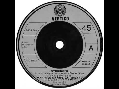 UK New Entry 1973 (174) Manfred Mann's Earthband - Joybringer