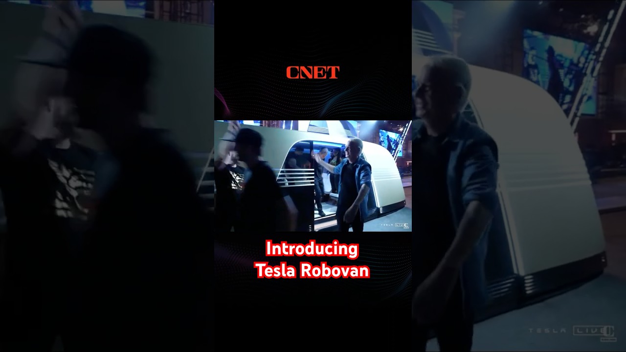 Tesla Unveils Robovan High-Density Autonomous Vehicle at We, Robot Event